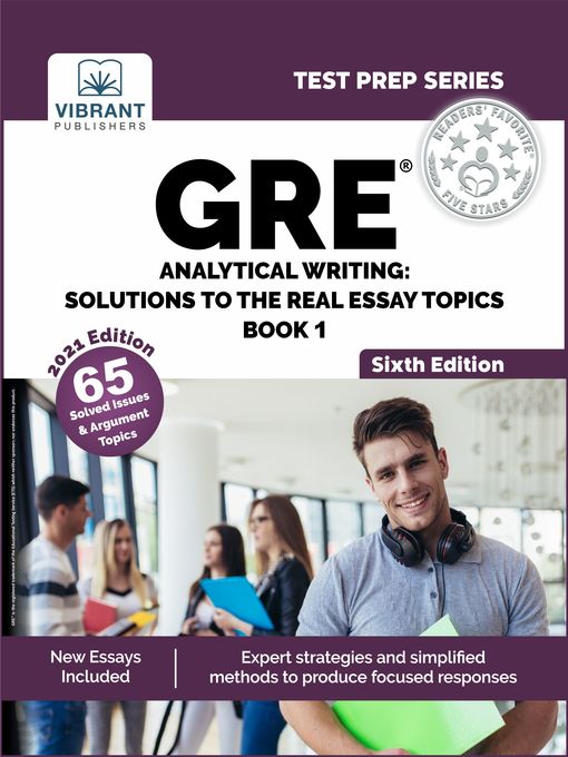 Title details for GRE Analytical Writing by Vibrant Publishers - Available